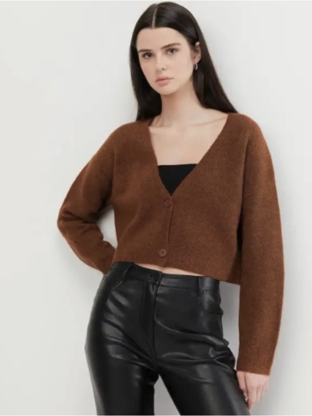 Oak + Fort Cardigan Size S